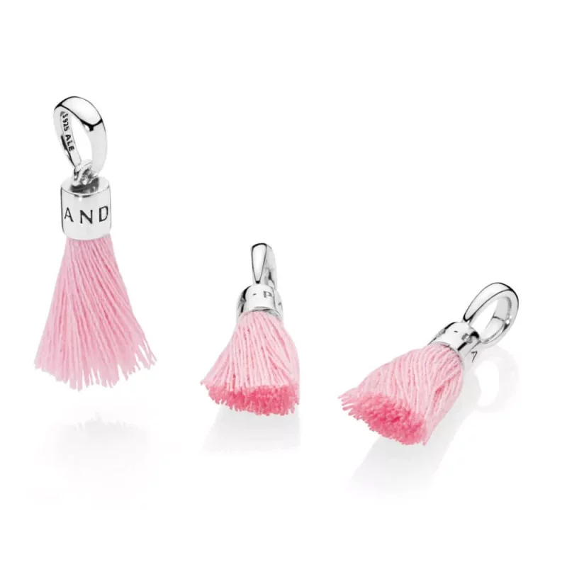 (afbeelding voor) PANDORA Bright Pink Tassel Bedel - 797212Cbp - Bekijken 2