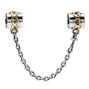 (afbeelding voor) PANDORA Chain Of Hearts Veiligheidsketting - 790307
