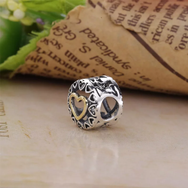 (afbeelding voor) PANDORA Circle Of Love Bedel - 792009CZ - Bekijken 2