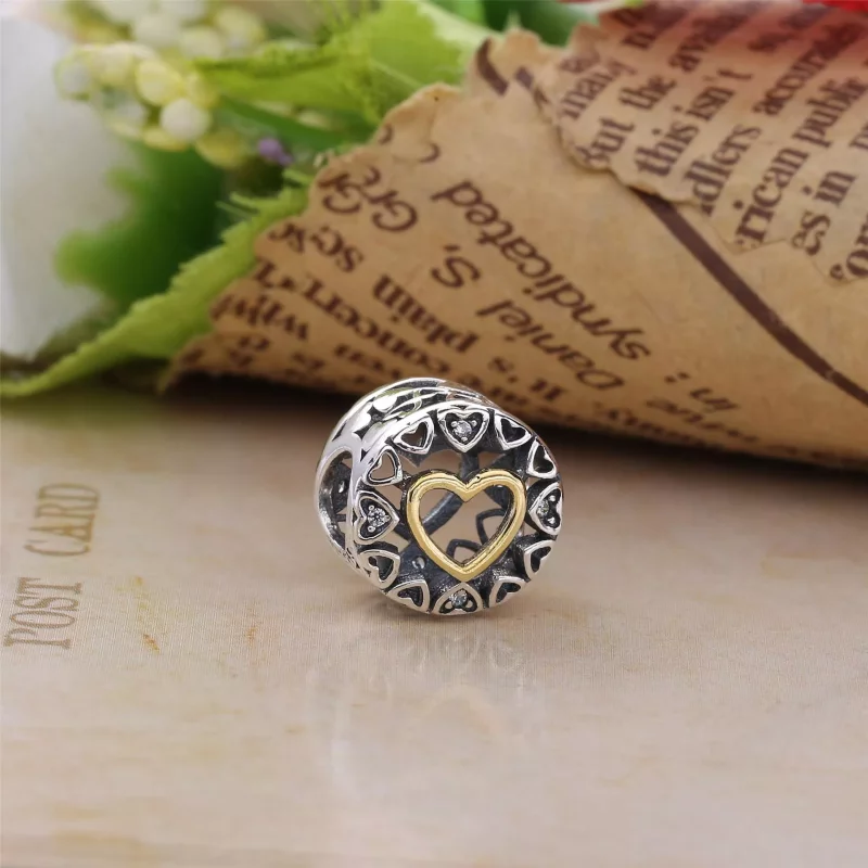 (afbeelding voor) PANDORA Circle Of Love Bedel - 792009CZ - Bekijken 4