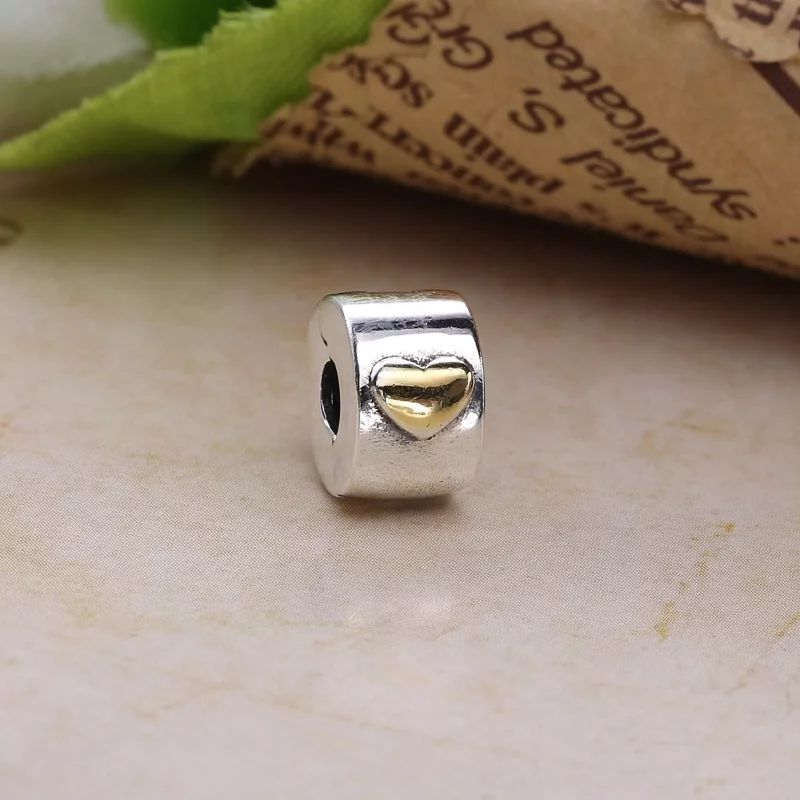 (afbeelding voor) PANDORA Classic Heart Clip - 792080 - Bekijken 2