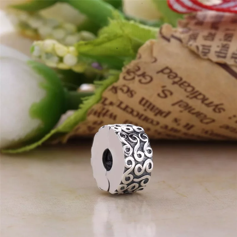 (afbeelding voor) PANDORA Clip Met Krulpatroon 790338 - Bekijken 2