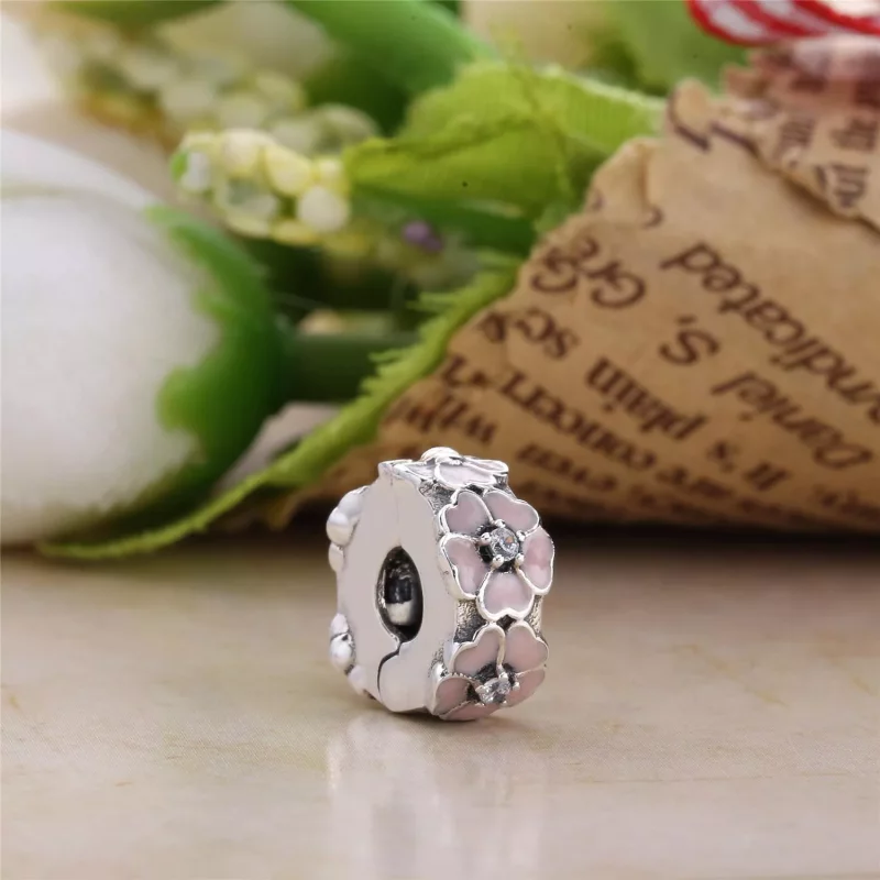 (afbeelding voor) PANDORA Clip Roze Primula 791823EN68 - Bekijken 3