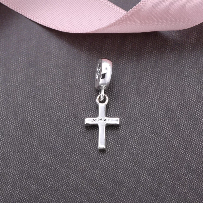 (afbeelding voor) PANDORA Cross Silver Dangle With Cubic Zirconia - 791310CZ - Bekijken 3