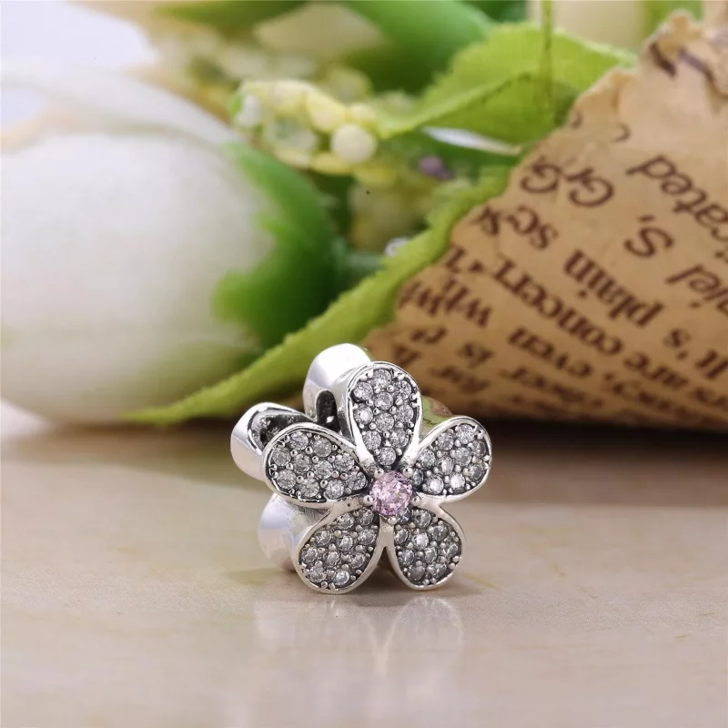 (afbeelding voor) PANDORA Daisy Pave Silver Bedel With Cubic Zirconia - 791480CZ - Bekijken 3
