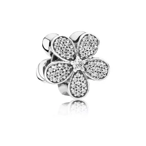 (afbeelding voor) PANDORA Daisy Pave Silver Bedel With Cubic Zirconia - 791480CZ