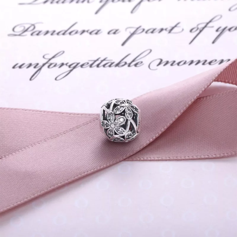 (afbeelding voor) PANDORA Daisy Silver Bedel With Cubic Zirconia - 791492CZ - Bekijken 3