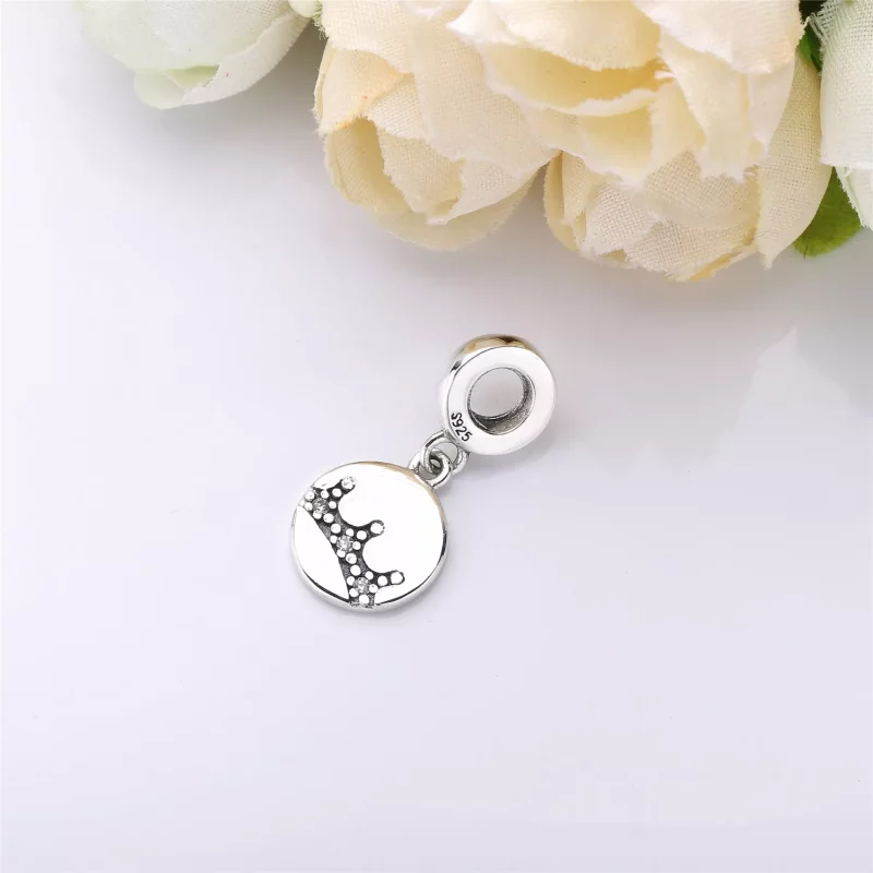 (afbeelding voor) PANDORA Dazzling Crown Bedel 797624CZ - Bekijken 3