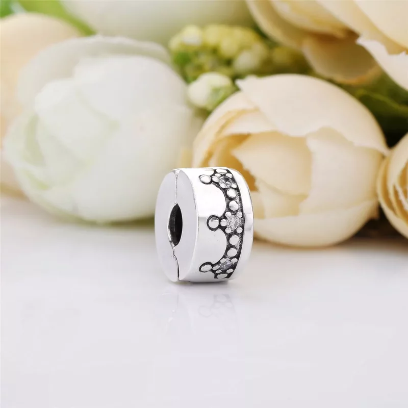 (afbeelding voor) PANDORA Dazzling Crown Clip 797634CZ - Bekijken 2