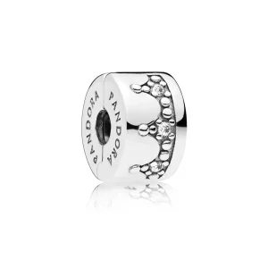 (afbeelding voor) PANDORA Dazzling Crown Clip 797634CZ