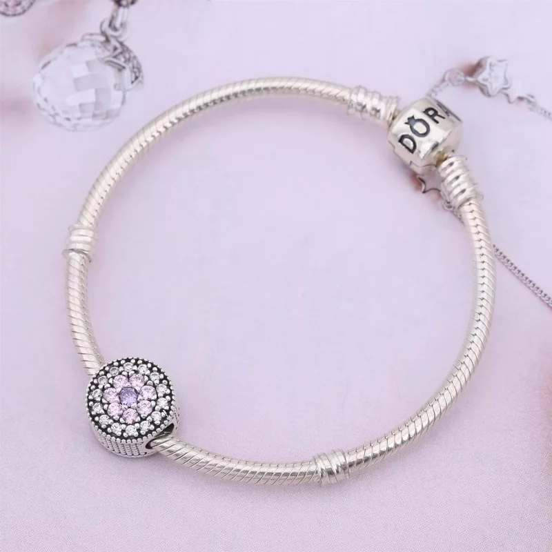 (afbeelding voor) PANDORA Dazzling Floral Bedel - 791820PCZmx - Bekijken 2