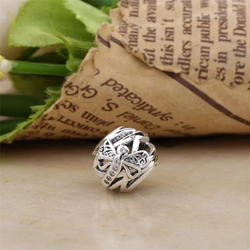 (afbeelding voor) PANDORA Dreamy Dragonfly Bedel 797025CZ - Bekijken 4