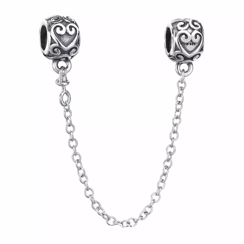 (afbeelding voor) PANDORA Enchanted Heart Veiligheidsketting 797036 - Bekijken 2