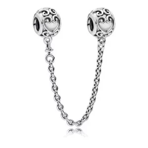 (afbeelding voor) PANDORA Enchanted Heart Veiligheidsketting 797036