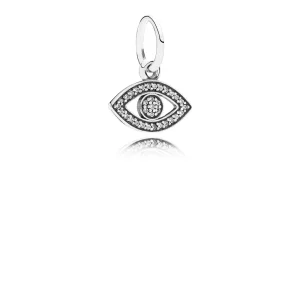 (afbeelding voor) PANDORA Eye Silver Dangle With Cubic Zirconia - 791349CZ