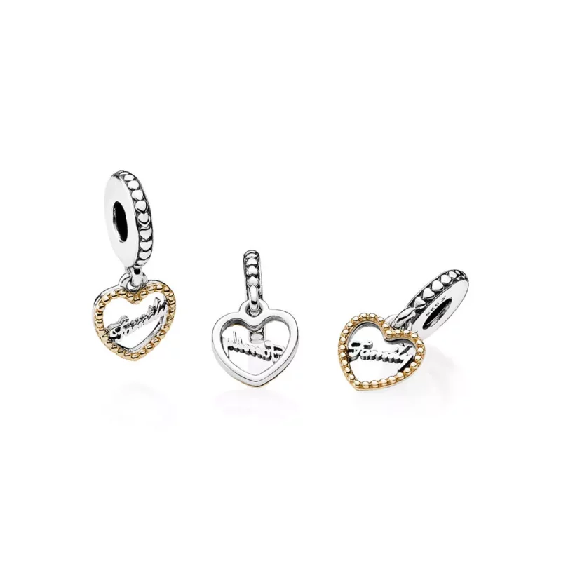 (afbeelding voor) PANDORA Family Script Pendant Bedel - 792011 - Bekijken 4