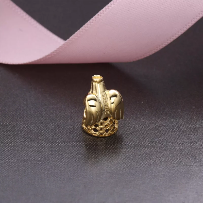 (afbeelding voor) PANDORA Golden Angel Bedel - 750999 - Bekijken 3