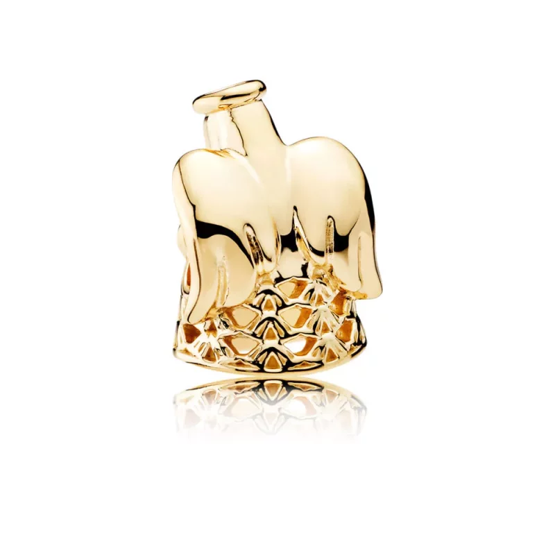 (afbeelding voor) PANDORA Golden Angel Bedel - 750999 - Bekijken 4