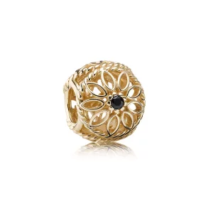 (afbeelding voor) Pandora Gouden Delicate Schoonheid Bedel 750821Spb