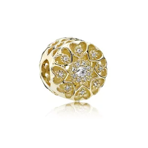 (afbeelding voor) Pandora Gouden Harten Van Goud Bedel 750841CZ