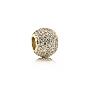 (afbeelding voor) Pandora Gouden Pavé Lichten Bedel 750819CZ