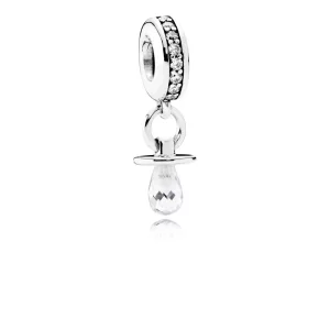 PANDORA Hangende Bedel Baby Speentje 791890CZ (afbeelding voor) PANDORA Hangende Bedel Baby Speentje 791890CZ