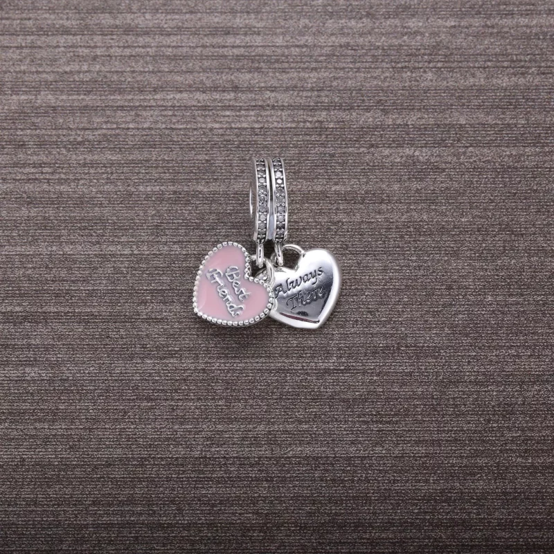 (afbeelding voor) PANDORA Hangende Bedel Vriendschap Hartjes 791950CZ - Bekijken 4