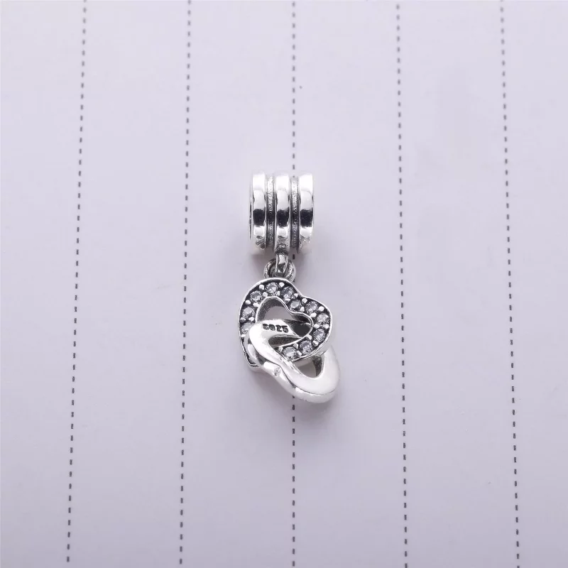 (afbeelding voor) PANDORA Hangende Hartjes Bedel 791242CZ - Bekijken 4