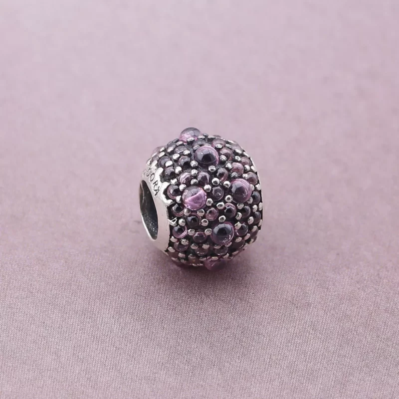 (afbeelding voor) PANDORA Honeysuckle Pink Shimmering Droplets Bedel - 791755HCZ - Bekijken 2