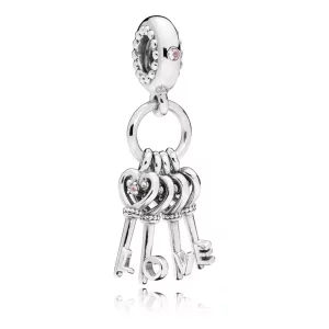 (afbeelding voor) PANDORA Keys Of Love Bedel 797654NPMMX