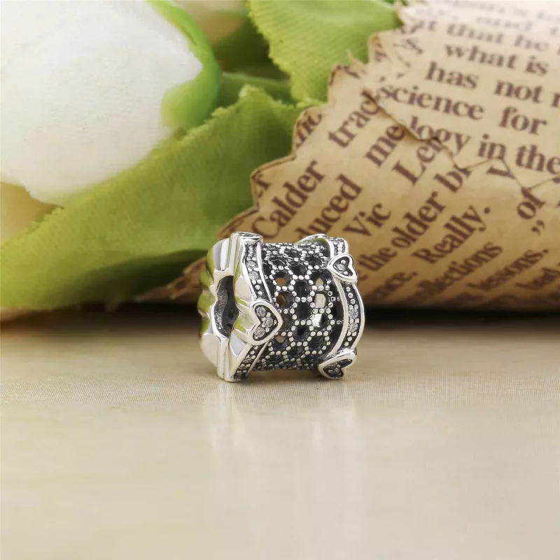 (afbeelding voor) PANDORA Lace Of Love Spacer 797653CZ - Bekijken 3