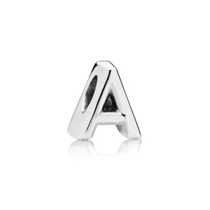 (afbeelding voor) PANDORA Letter A Bedel 797455