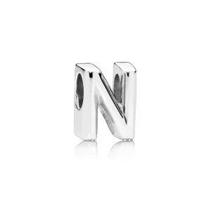 (afbeelding voor) PANDORA Letter N Bedel 797468