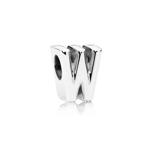 (afbeelding voor) PANDORA Letter W Bedel 797477