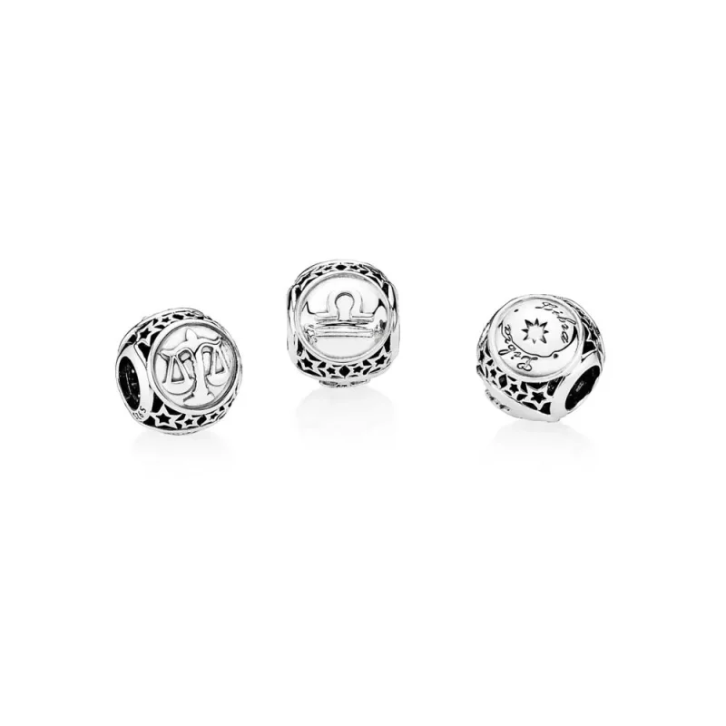 (afbeelding voor) PANDORA Libra Star Sign Bedel - 791942 - Bekijken 2