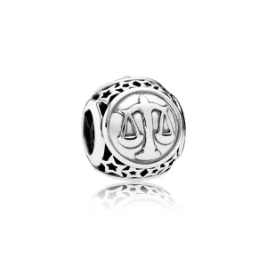 (afbeelding voor) PANDORA Libra Star Sign Bedel - 791942