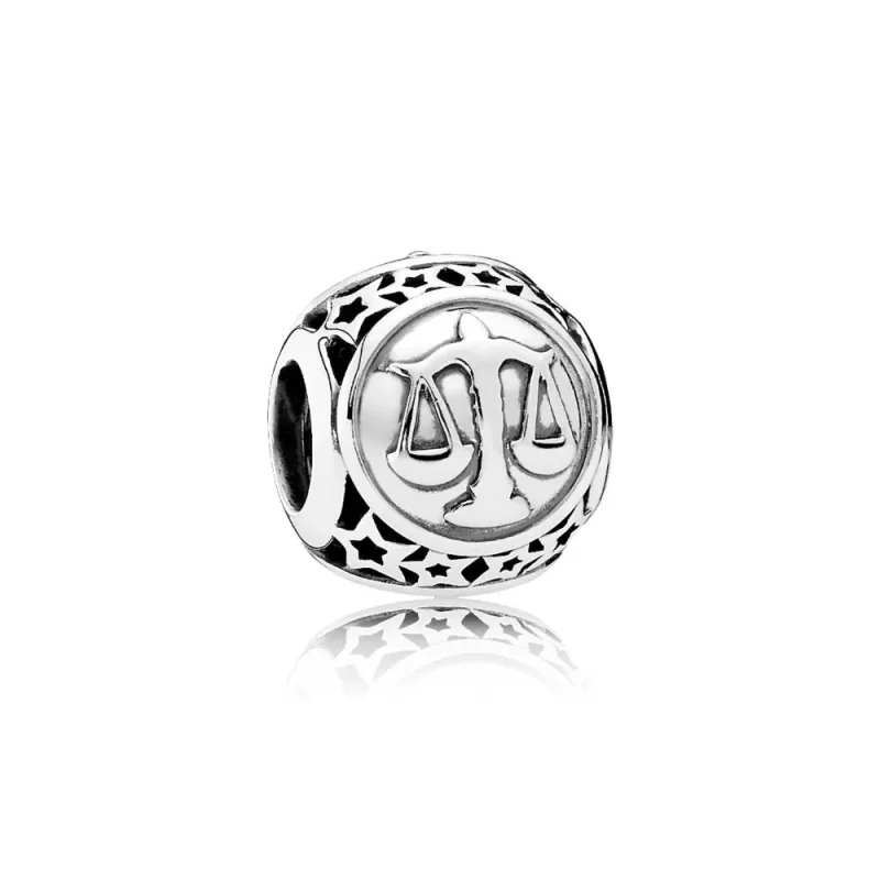 (afbeelding voor) PANDORA Libra Star Sign Bedel - 791942