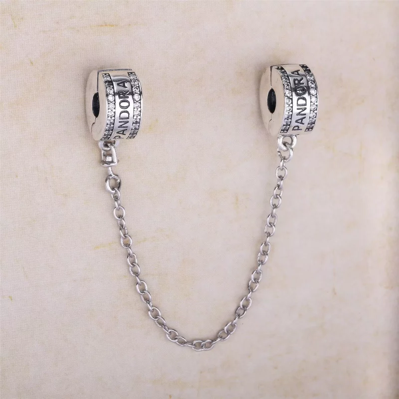 (afbeelding voor) Pandora Logo Veiligheidsketting 792057CZ - Bekijken 2