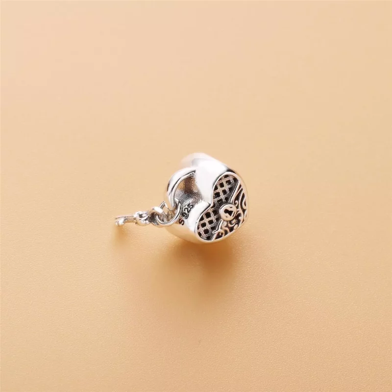 (afbeelding voor) PANDORA Love You Lock Bedel 797655 - Bekijken 3