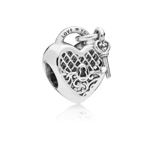 (afbeelding voor) PANDORA Love You Lock Bedel 797655
