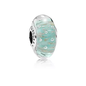 (afbeelding voor) PANDORA Mintgroene Muranoglas Bedel 791669
