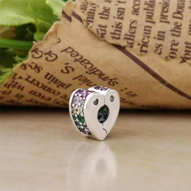 (afbeelding voor) PANDORA Multi-Colour Arcs Of Love Clip - Bekijken 3