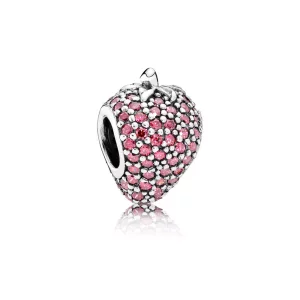 (afbeelding voor) PANDORA Pavé Strawberry Bedel - 791899CZr
