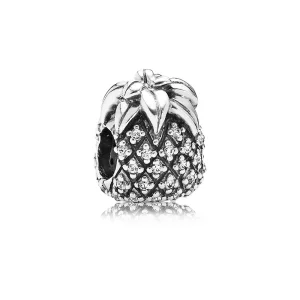(afbeelding voor) PANDORA Pineapple Silver Bedel With Cubic Zirconia - 791293CZ