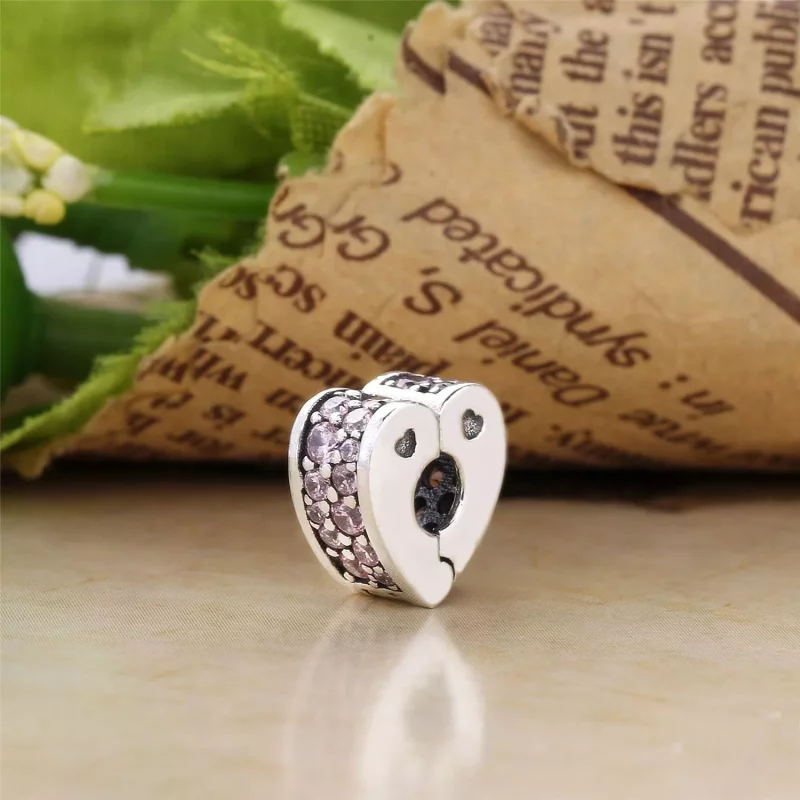 (afbeelding voor) PANDORA Pink Arcs Of Love Clip 797020PCZ - Bekijken 3