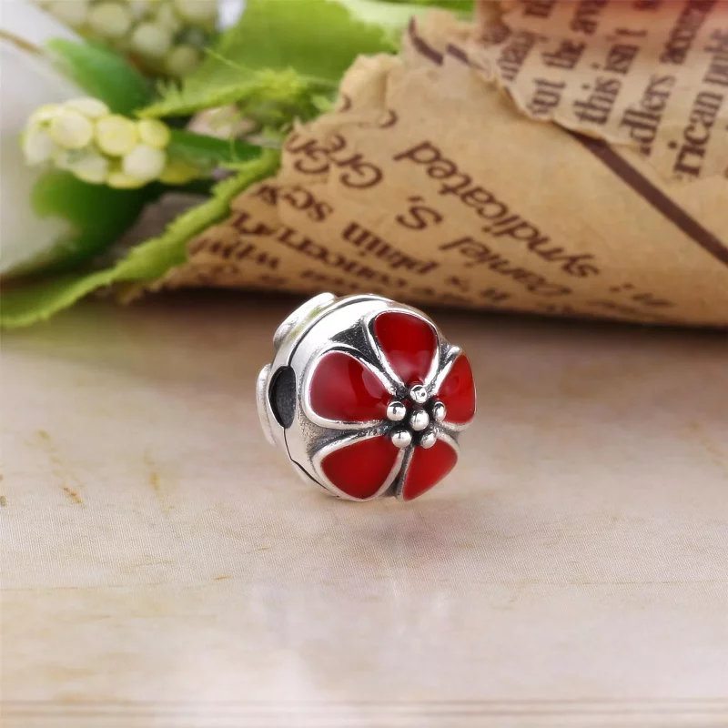 (afbeelding voor) PANDORA Pink Cherry Blossom Clip - 791041En40 - Bekijken 4
