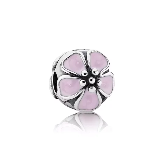 (afbeelding voor) PANDORA Pink Cherry Blossom Clip - 791041En40