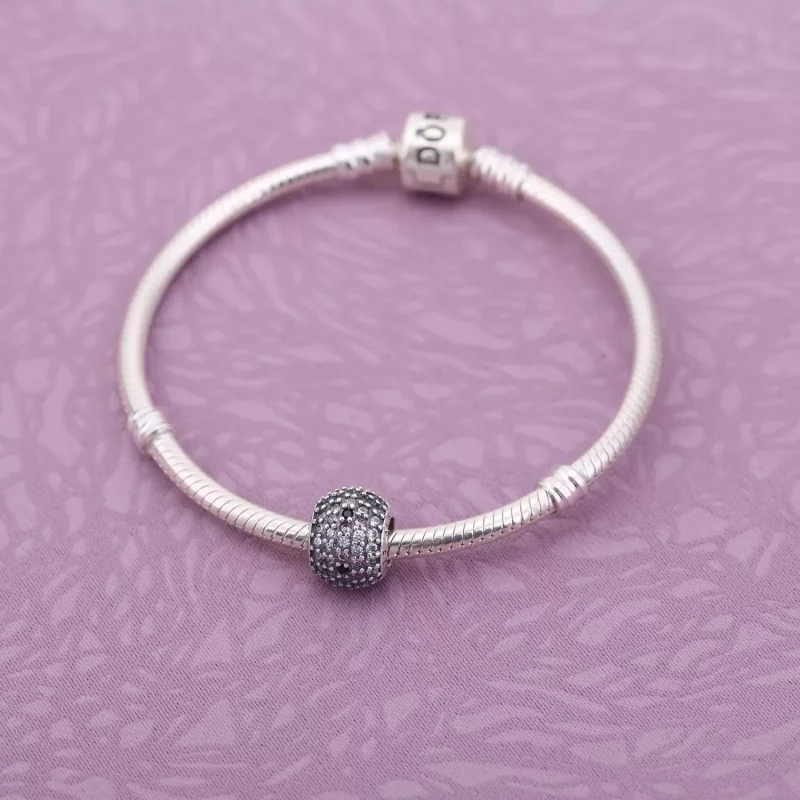 (afbeelding voor) PANDORA Pink Pavé Cherry Blossom Bedel - 791129CZ - Bekijken 5