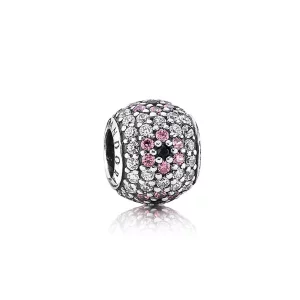 (afbeelding voor) PANDORA Pink Pavé Cherry Blossom Bedel - 791129CZ