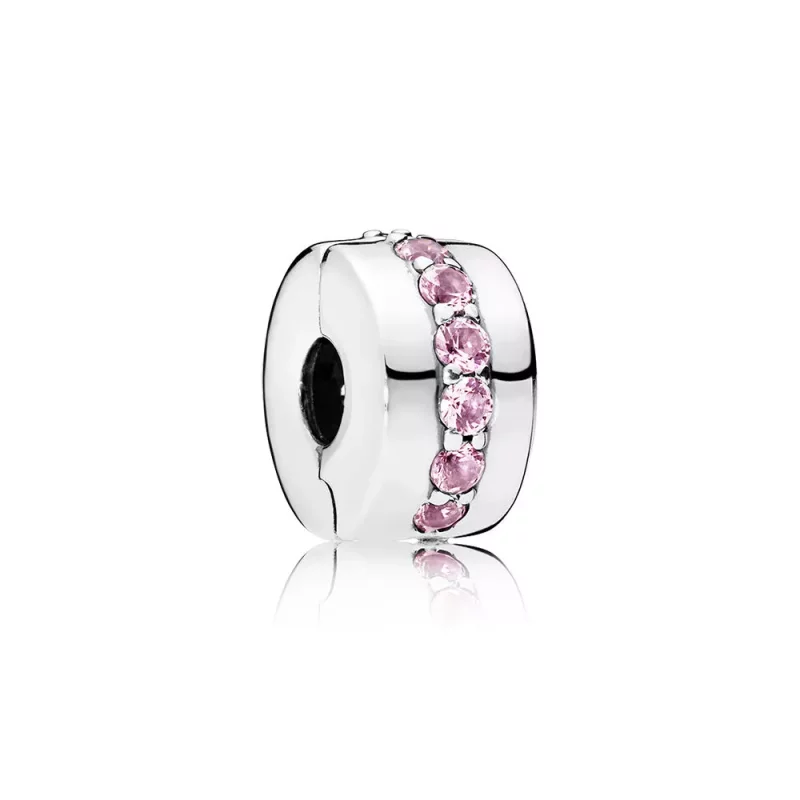 (afbeelding voor) PANDORA Pink Shining Path Bedel 791972PCZ